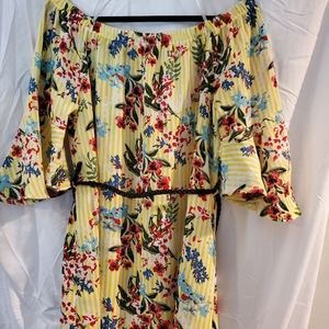 Women's off shoulder dress